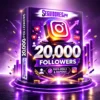 20K Instagram followers